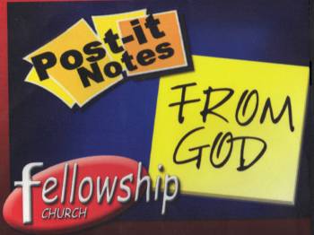 Post-It Notes From God.JPG - There are four books in the New Testament that are only one chapter in length. Pastor Garry calls them Post-It Notes From God!In this series of messages, you will discover that truth without love can be cruel and legalistic, and that love without truth can be shallow and lead to an anything goes attitude. There must be balance.These Post-It Notes From God will stick!        Message One - Philemon       Message Two - 2 John        Message Three - 3 John      Message Four - Jude   
