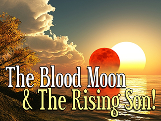 The Blood Moon And The Rising Son .jpg -  We're about to experience four consecutive "Blood Moons," beginning this coming Tuesday. But, does the Bible have anything to say about these types of eclipses? And what does this have to do with Easter???? Well, Pastor Garry is going to show us, in this brand new series called "The Blood Moon & The Rising Son!"     Message One - The Blood Moon (4/13/2014)     Message Two - The Rising Son (4/20/2014)    